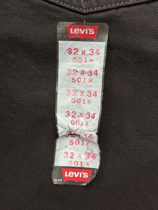 Blugi LEVIS 501 USA Negru Dama Femei | Marime 32 x 34 (Talie 81 cm)