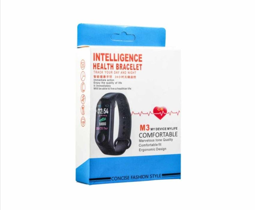 Нови! 2бр. Смарт Гривна/и M3 Smart Band Bracelet