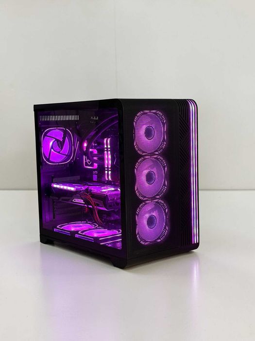 Геймърски Компютър Ryzen 9 5900X + RX 6700 XT Sapphire Nitro | 32GB | 1TB NVMe | AIO | Мишка + Клавиатура