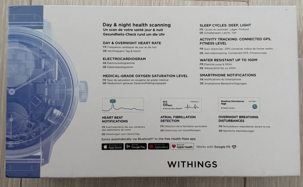 Withings Horizon Scanwatch 43mm