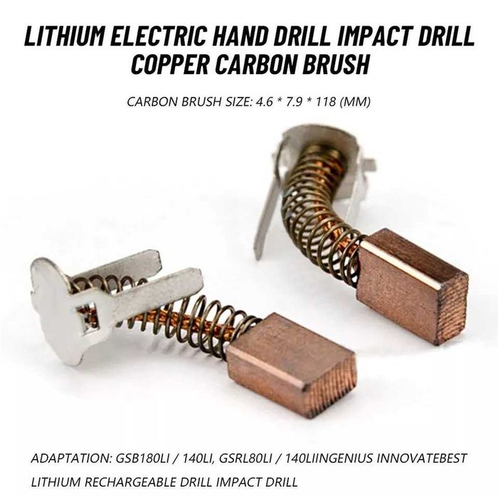 Perii colectoare, cărbuni, pt motoare cc