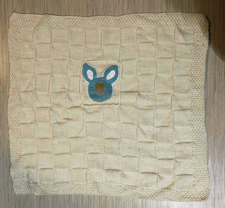 Плетено одеялце за бебе