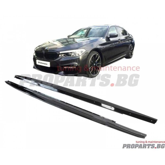 M performance добавки за прагове за BMW G30 5er 18-24