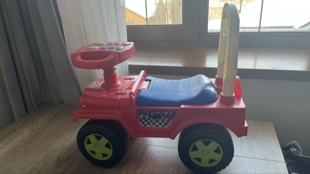Машина талокар красный