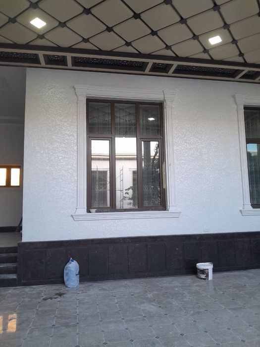 Travertin fasad usta