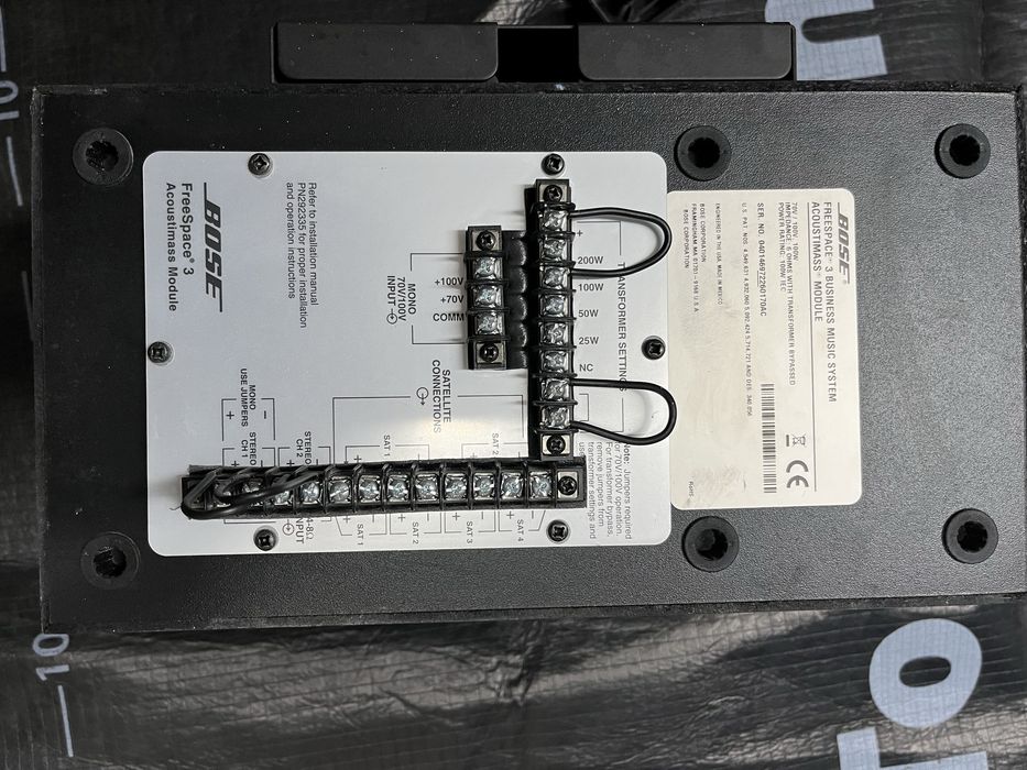 Boxe audio amplificator Bosch Monacor Subwoofer Bose difuzoare 100v