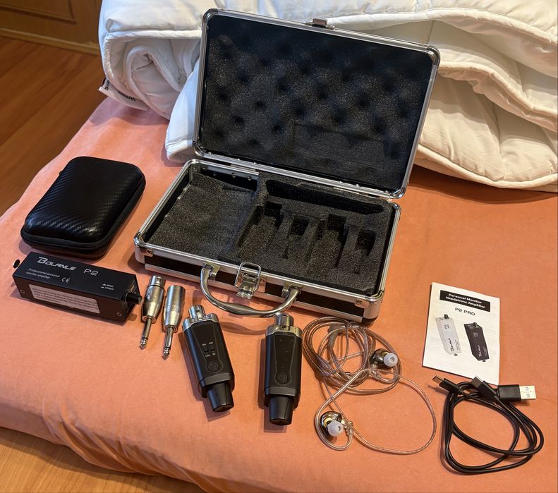 Căști in-ear, pentru lăutari/muzicanți - 450 lei