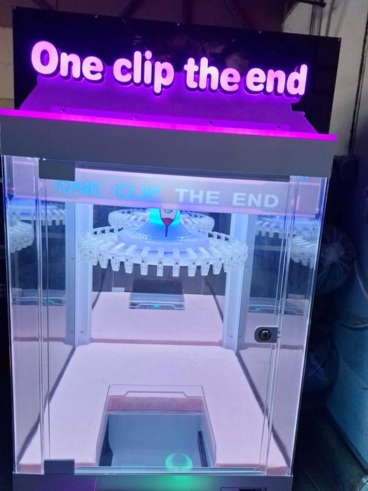 pink date кранче автомат колелото на късмета щипка голяма