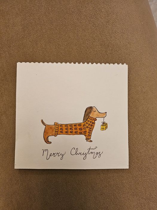 Коледни картички, изработени с любов