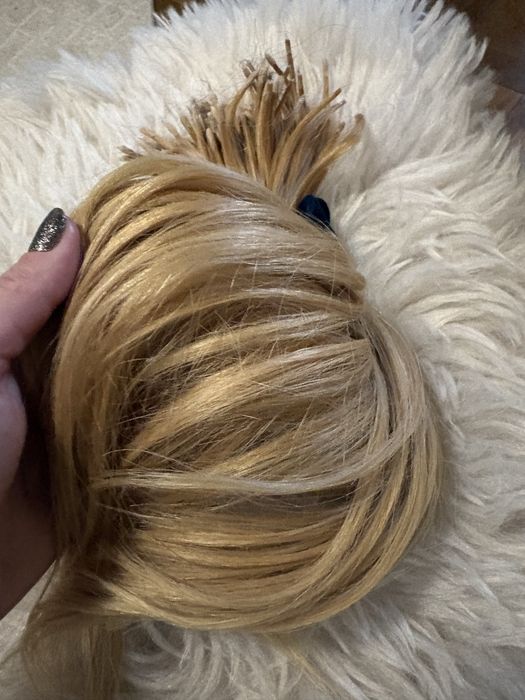 Кератинови кичури славянска коса