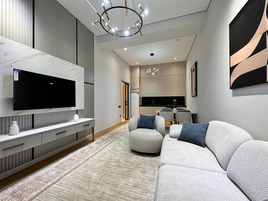 Ок Сарой 3/4/7 квартира евро, Паркентский новостройка Делюкс