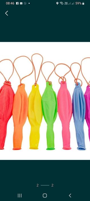 Baloane Punch Bar din latex rezistent 50/ setBucuria copiilor