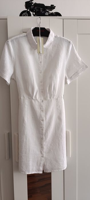 Рокля - коприна, лен, памук