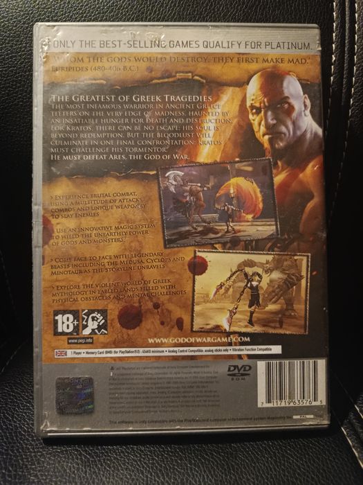 God of War PlayStation 2 PS2