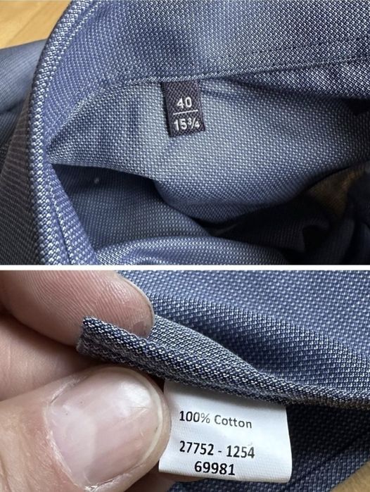 Cămașă Benvenuto Purple Premium Slim Fit Bumbac Bărbați - M (40)