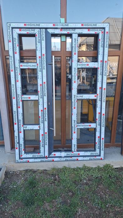 Tamplarie PVC/AL cu geam termopan