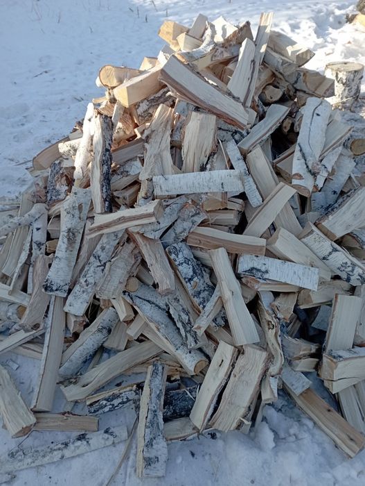 Дрова Берёза в мешках