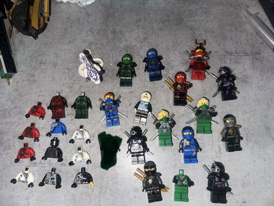 lego ninjago минифигурки