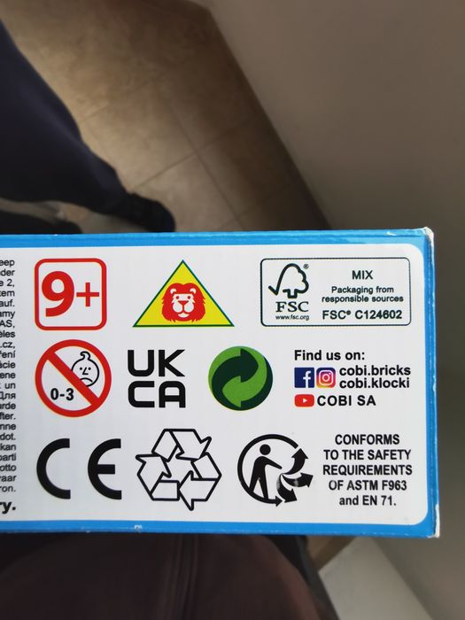 ЛЕГО танк за зглобяване- Конструктор Cobi T-72 East Germany - Soviet,