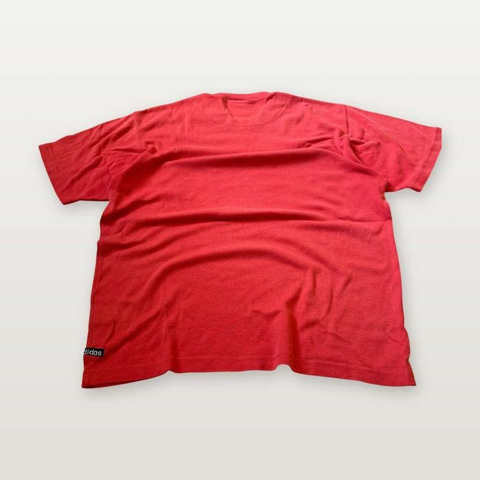 Adidas Training 90s тениска червена oversized M