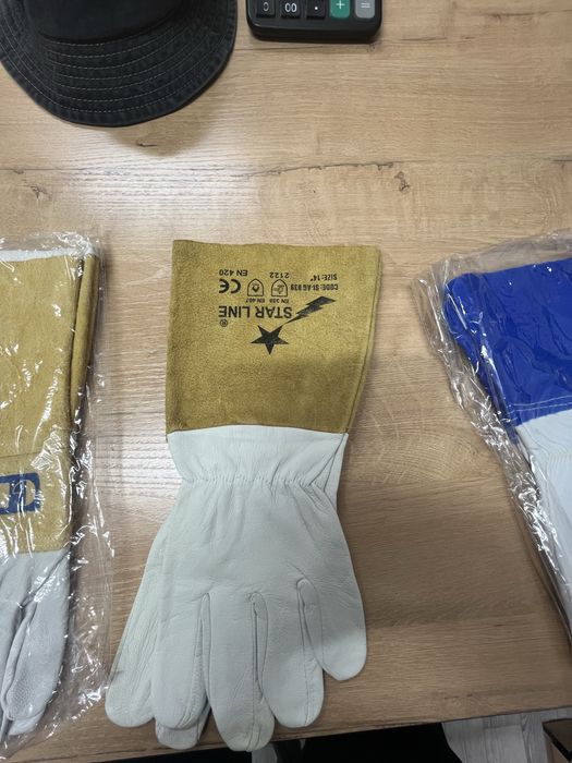 Перчатки аргонные и сварочные