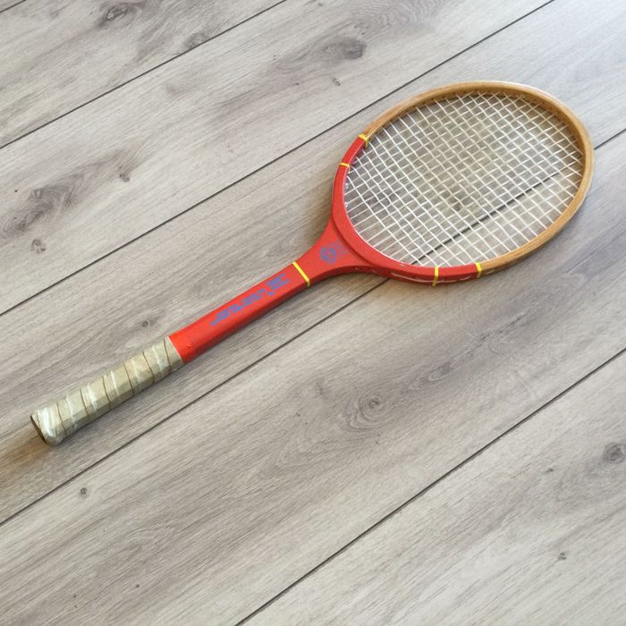 колекционерска дървена тенис ракета / хилка от 80-те години