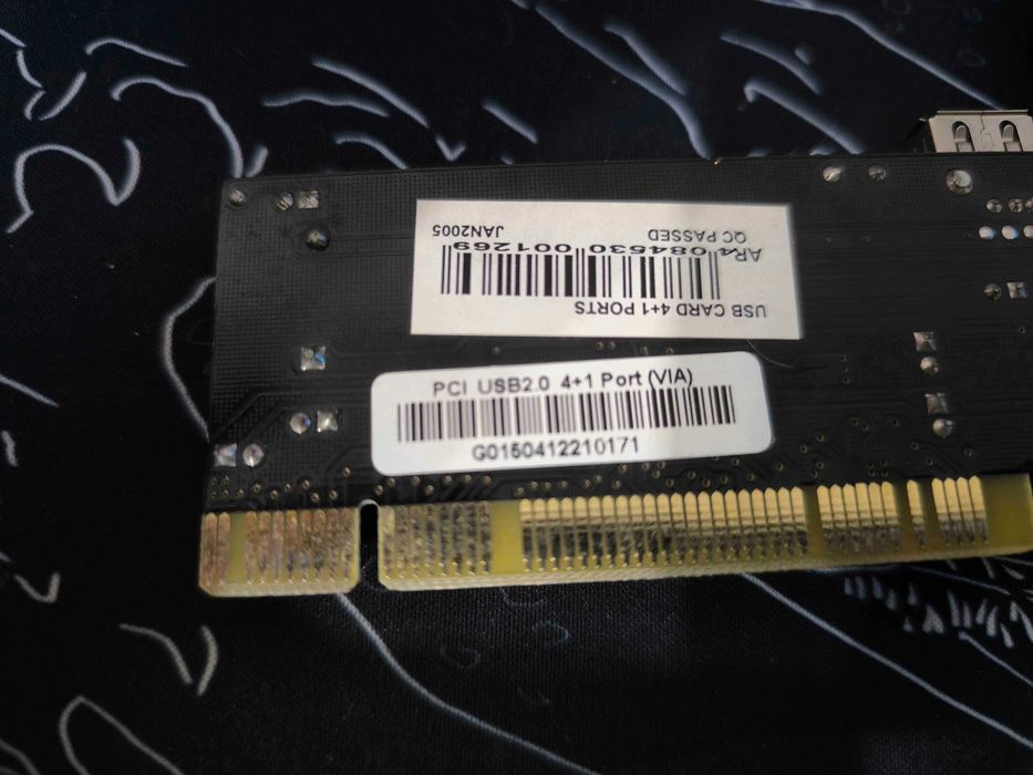 PCI usb карта 4+1 2.0