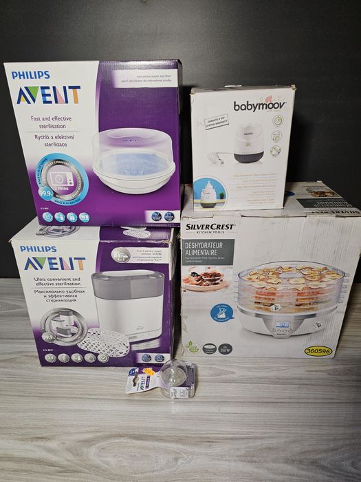Philips Avent sterilizator 4 in 1, incalzitor auto pt biberoane, deshidrator