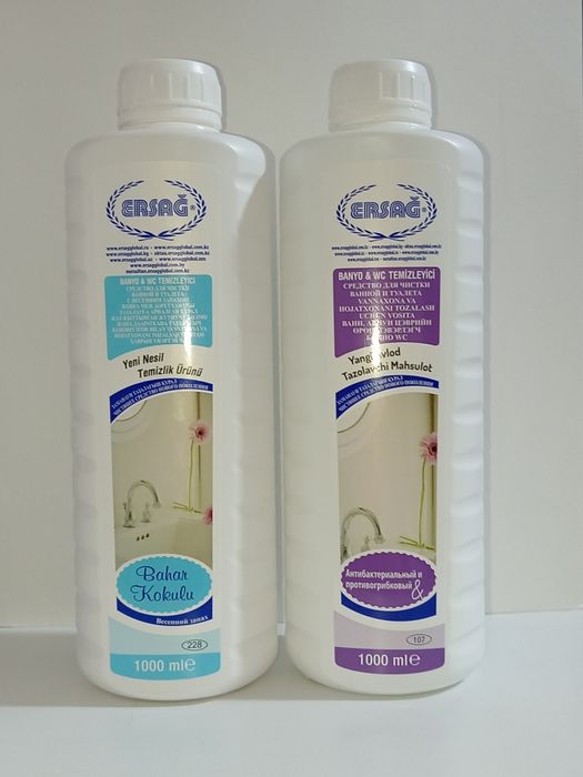Моющее средство для чистки ванной Баньё объем 1 литр