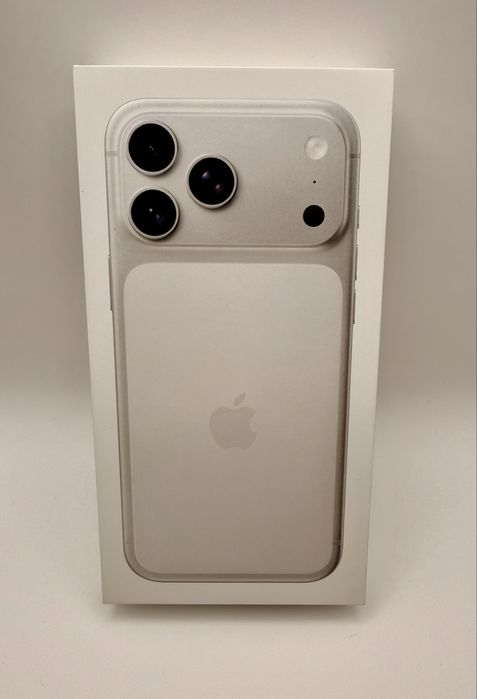 Apple iPhone 17 Pro Max 256GB – чисто нов, неактивиран, с документи