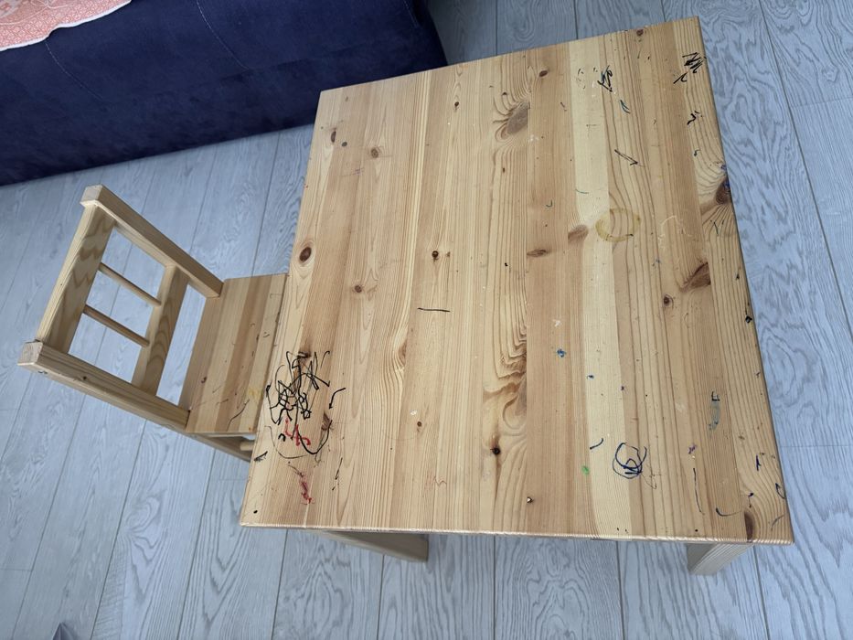Стол и стул IKEA детский