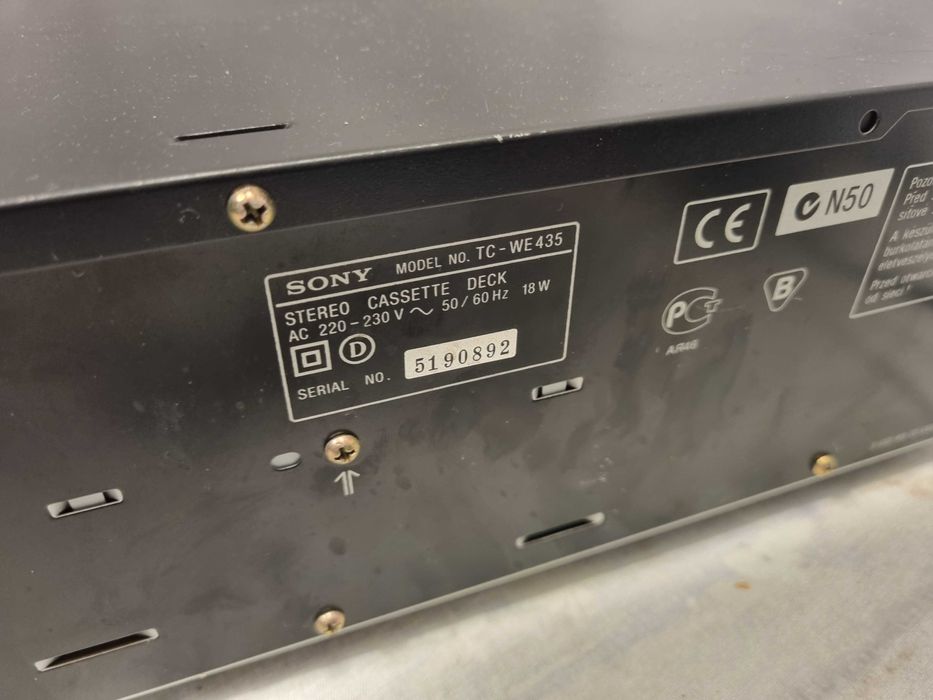 Sony TC-WE435 defect