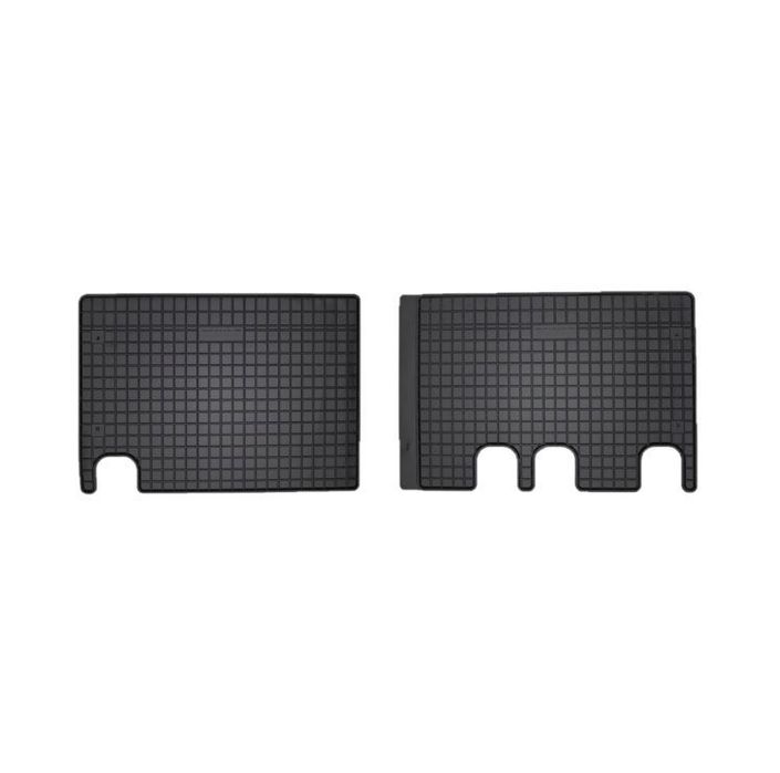 Set covorase auto din cauciuc pentru Citroen Jumpy 3 2016-> prezent, randul 2, presuri RapidAuto, Negru