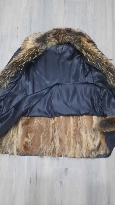 Мужская дубленка (волк)