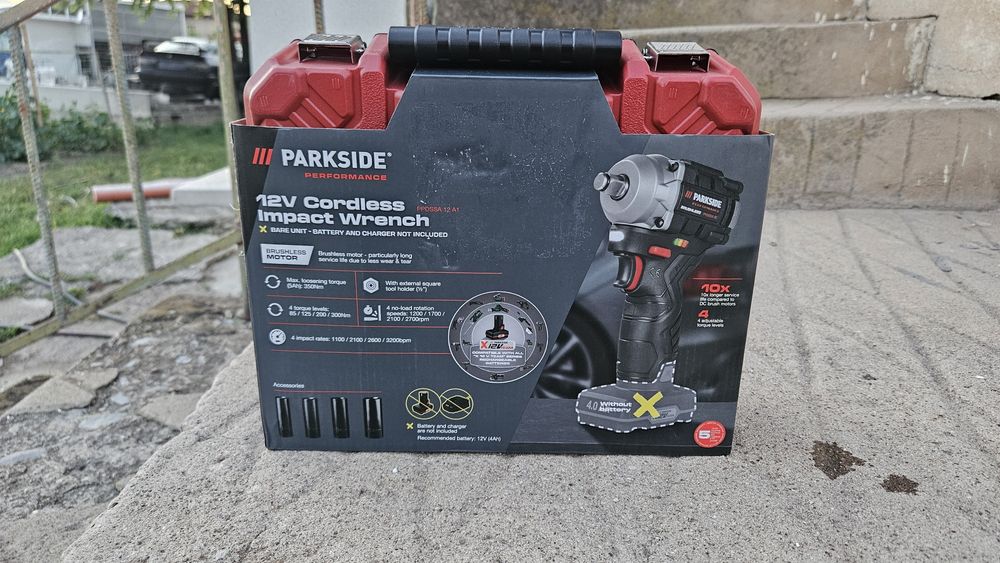 Гайковерт 12v  parkside