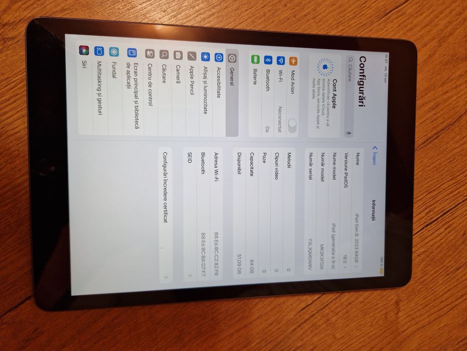 iPad (9th Gen, 64GB)  Original 100%