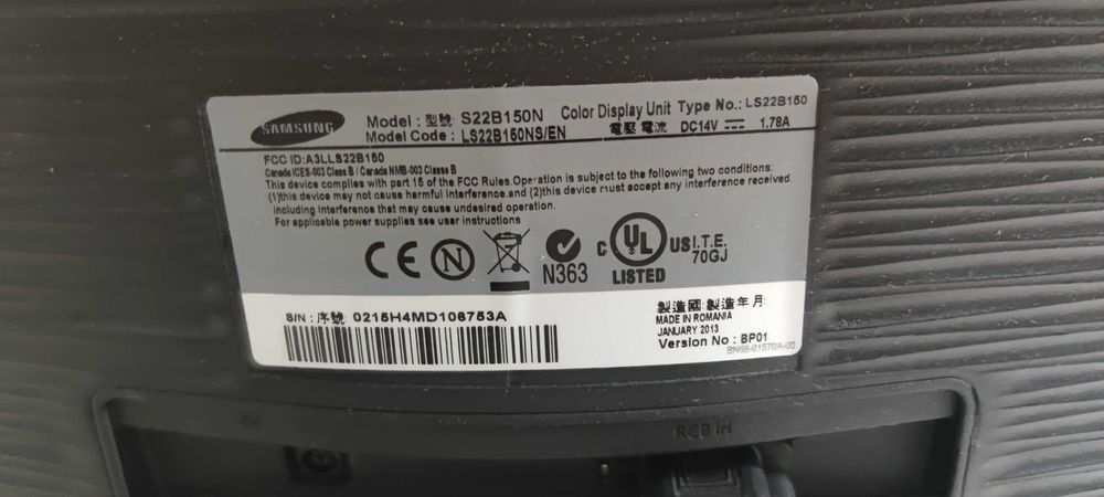 Монитор Samsung 22"