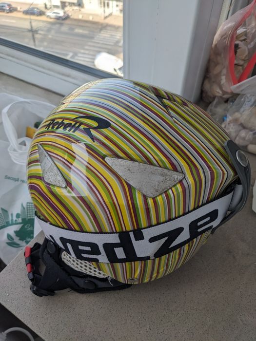 cască ski copii cu ochelari ski