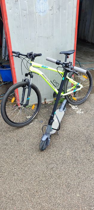 Vnd bicicleta și o trotineta