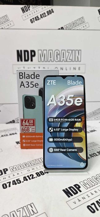 NDP Amanet Buzoieni 16 ZTE BLADE A35E  NOU NEACTIVAT  (61029)