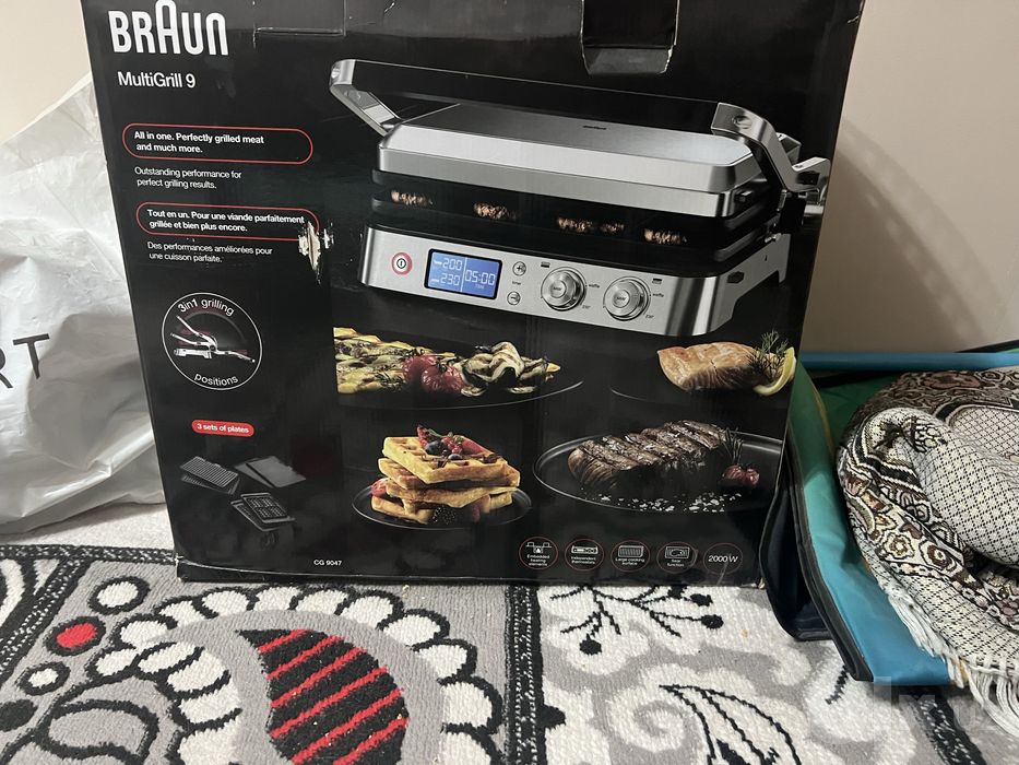 Braun multigrill 9 yengi orginal