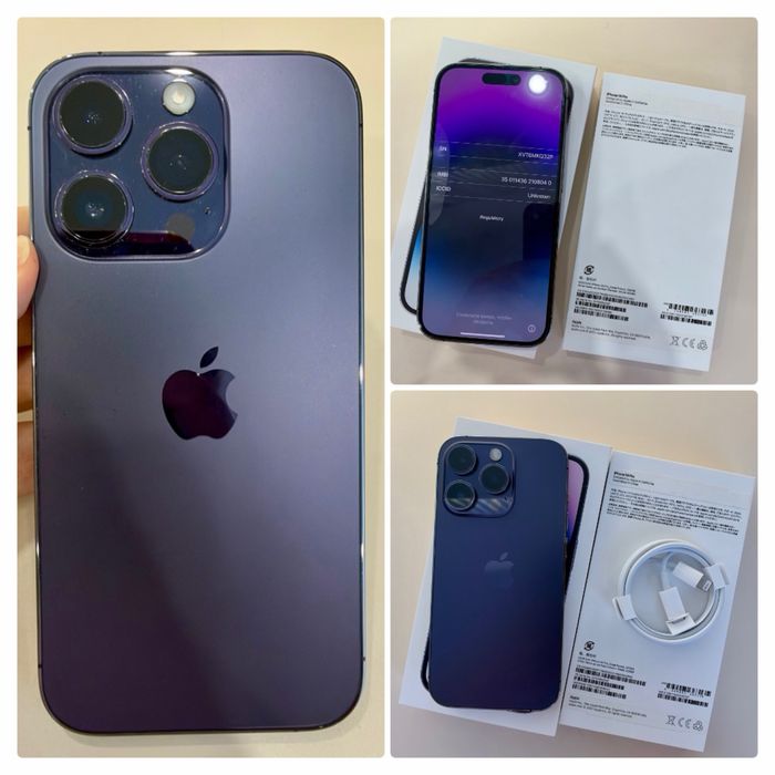 iPhone 14pro 256 deep purple