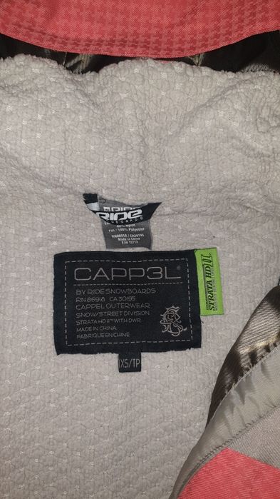 Geacă Ride Cappel snowboard/ski, schi, XS