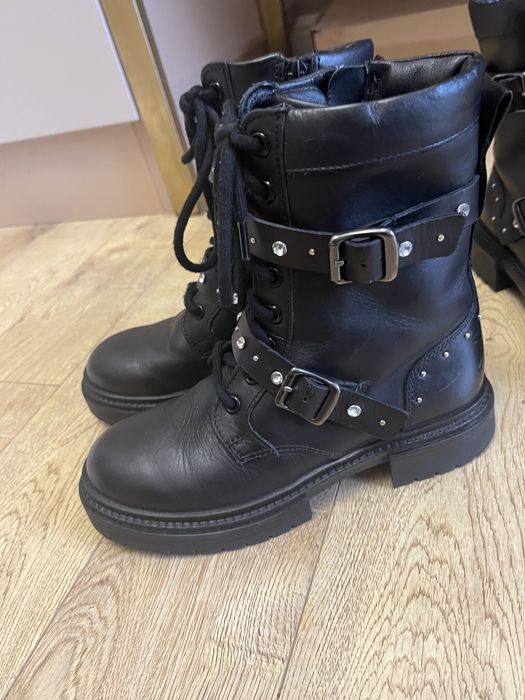Осенние ботинки Zara 34 размер (21,6см)