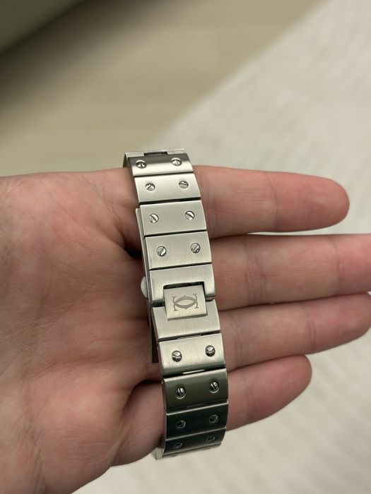 Cartier Santos Blue Dial