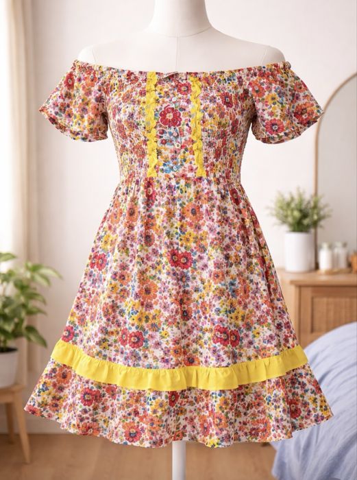 Лятна рокля на цветя