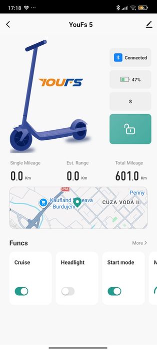 Trotinetă electrică eRiders V8