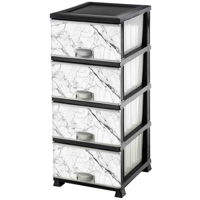 Шкаф пласмасов с 4 чекмеджета