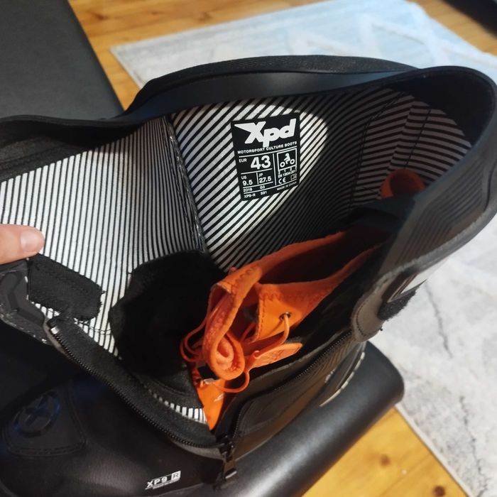 Мото Ботуши XPD XP9R BLACK+Acerbis Imapct evo 3.0 наколенки