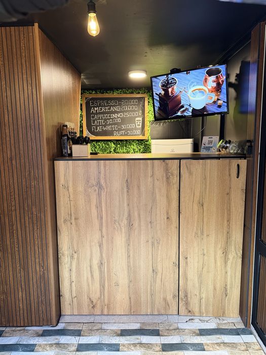 Кофе бизнес сотилади, ишлаб турган кофе с собой